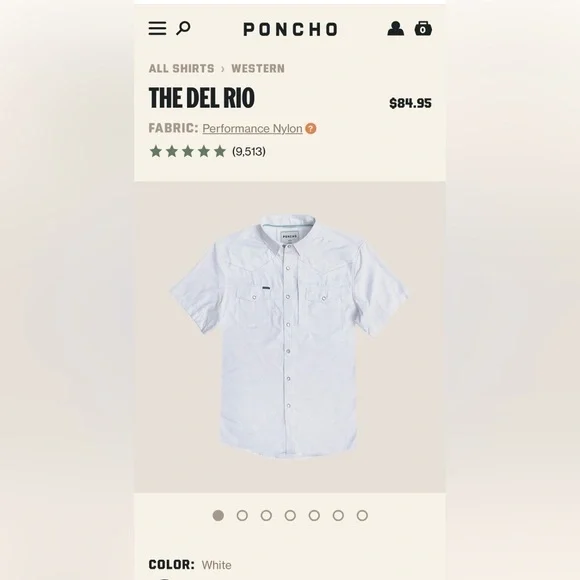 Poncho Outdoors Short Sleeve Shirts - Picture 2 of 6